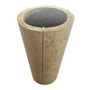 Sound Insulation Fire Prevention and Hydrophobic Rock Wool Fiber Pipe for Building indoor Pipeline