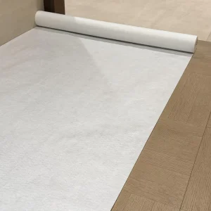 Source Factory White Self Adhesive Floor Protection Felt Roll Waterproof Anti Slip Fleece Sticky Mat Bulk Price