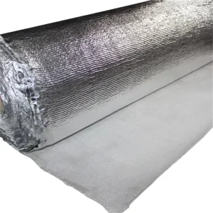 Special High temperature Resistant Ceramic Fiber Aluminum Foil Cloth for Tear resistant Kiln