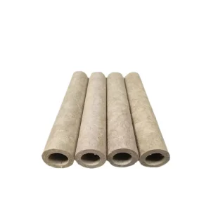 Stable Structure Technological Rock Wool Thermal Insulation Rock Wool Pipe for Petrochemical Industry