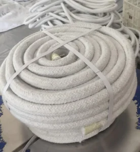 Steam Pipe Heat Insulation Material Refractory Ceramic Fiber Square Braided Silica Rope