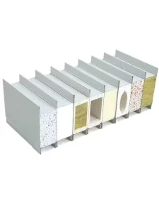 Steel Fire Resistant Cold Room Sandwich Wall Panels