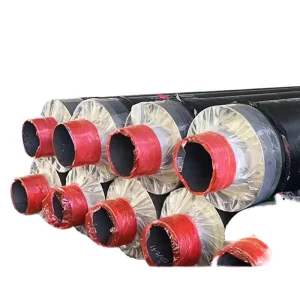Steel Jacketed Glass Wool Insulation Pipe Prefab Fittings