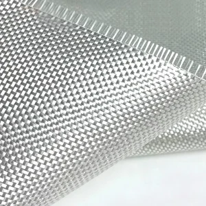 Steel Wire Reinforced Fiberglass Cloth Fire Retardant Heat Insulation
