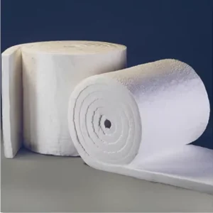 Stock Industrial Ceramic Fiber Wool Blanket Heat Resistant Refractory Lining Material Boiler Insulation