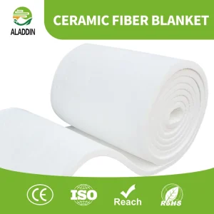 Strong Tensile Strength High Purity 1260 Ceramic Fiber Blanket Not Easy to Crack for Incinerator and Thermal Equipment