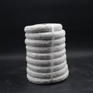 Superior Quality Refractory High Temperature Resistant Ceramic Fiber Rope for Pipe or Round Duct Insulation Seal