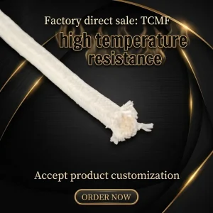 TCMF Ceramic Fiber High-temperature Resistant Sealing Rope
