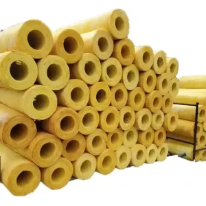 The Manufacturer Produces Durable Pipe Insulation with Aluminum Foil-covered Glass Wool Pipe Sleeves