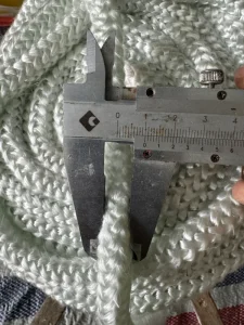 Thermal Barrier Glass Fiber Rope for Furnace and Boiler Sealing