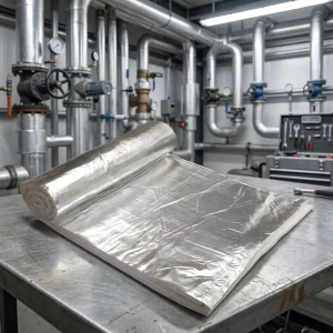 Thermal Insulation Aluminum Foil Coated Fiberglass Mat