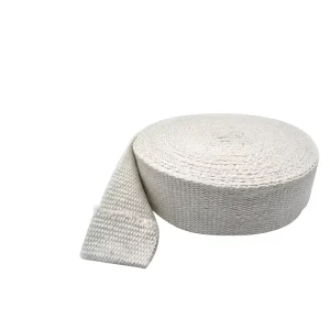 Thermal Insulation Ceramic Fiber Belt Fireproof Temperature Resistant Kiln Sealing 0.03 Thermal Conductivity 2 5mm Thickness