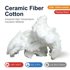 Thermal Insulation Ceramic Fiber Wool Alumina Silicate Ceramic Fiber Refractory Chopped Wool and Aluminosilicate Blown Cotton