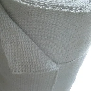 Thermal Insulation Fireproof High Temperature Heat Insulation Reinforced with Fiber Glass Ceramic Fiber Cloth