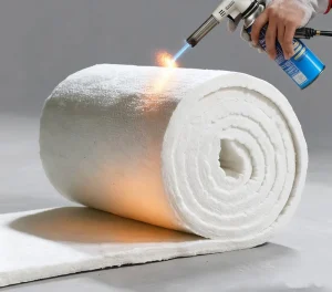 Thermal Insulation Refractory Ceramic Fiber Blanket Heating Furnace Roof Insulation Ceramic Blankets for High Temp Kilns