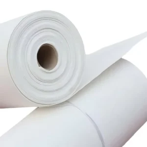 Thermal Insulation Refractory Pure White Ceramic Fiber Paper 42-43% Al2O3 1050-1350C 3-5m Fiber Diameter 0.12 Thermal ST Grade
