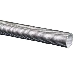 Thermal Sleeve Heat Shield High Voltage Fiberglass Aluminum Foil Corrugated Conduit Protection Bending Cutting