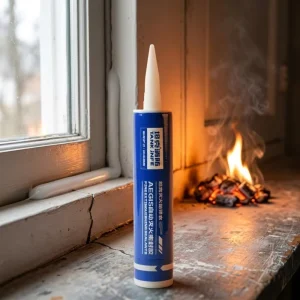 Thermal Trigger Auto Fire Stop Sealant Durable Flexible Fireproof Glue for Building Wall Window Energy Storage Cabinet Sealing