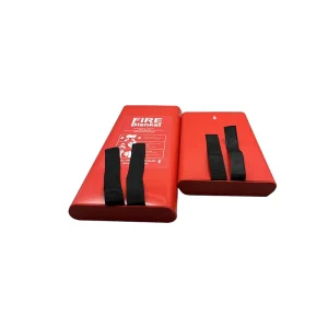 Tough Fiberglass Anti Fire Blanket Heat Resistance Welding Application for Outdoor Expedition Emergency Fire Response Supplies