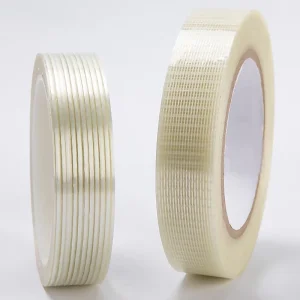 Transparent Industrial Grade Heavy Duty Bundling Secure Packaging Carton Sealing Mono Fiberglass Tape