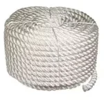 Twisted Polyester Rope 3Strand High Strength and Low Stretch for Pull Swing Climb and Knot High Strength Hanging DIY Projects