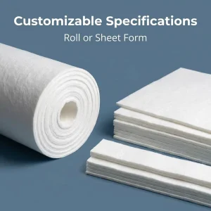 Ultra Low Conductivity Aerogel Ceramic Fiber Felt for Metallurgical Kiln Insulation