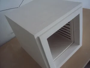 Vacuum Formed Ceramic Fiber Furnace Chamber with Resistance Wire