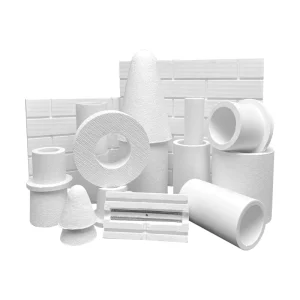 Vacuum Formed Ceramic Fiber Special shaped Parts for Industrial Furnace Refractory Insulation High Temperature Resistance