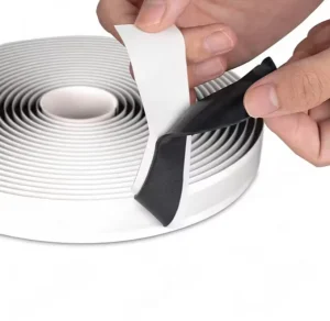 Vacuum Sealing High Temperature Butyl Rubber Ultra Fine Fiber Cloth Sticky Tape Water Resistant Lightweight Industrial Use