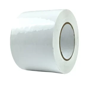 Vapor Barrier Tape 4″ Wide x 180′ Long Moisture Barrier Tape White Polyethylene Tape for Crawl Spaces and Vapor Barriers