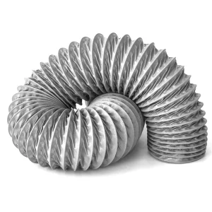 Ventilation Duct Nylon Cloth High Carbon Spring Steel Wire Flexible Duct