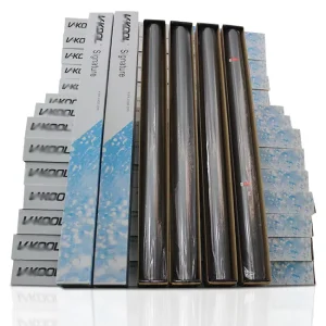 Vkool Original Flim Ceramic VLT 2% 5% 15% 35% 45% 75% Component Window Film Solas Irr Reflective 99% Privacy Protection Film