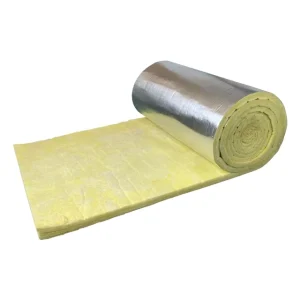 Wall or Roof Insulation Blanket with Aluminum Foil Veneer Glass Face Blanket Fiberglass Thermal Insulation Glass Wool Insulation