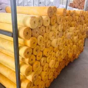 Waterproof Fireproof Insulation Material Glass Wool Pipes for Building Construction1 Fiberglass Insulation Roll