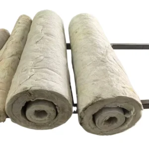 Wear resistant Glass Fiber Cloth Aluminum Silicate Insulation Easy Installation High Temp Industrial Pipelines