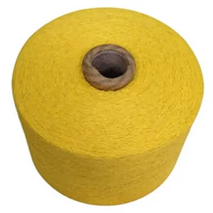 Well Evenness Eco friendly 100% Cotton 32 Tight knit Cellox Yellow Cotton Spun Yarn Blended Cotton for Weaving