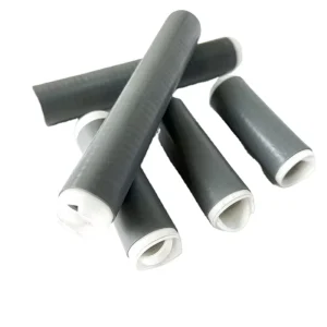 White Fiber Protection Sleeve High Ratio Cable Cold Shrink Silicone Rubber Tube Tool free Installation For Cable Insulation