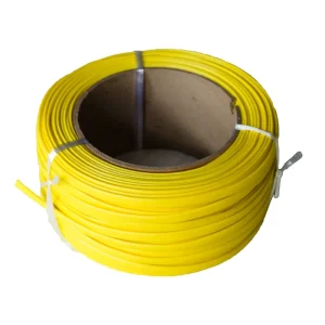 Yellow Acrylic Coated Fiberglass Sleeve