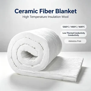 ZAME HP Grade Aluminum Silicate Ceramic Fiber Blanket for Industrial Furnace Liners High Temperature Refractory Insulation 1260C