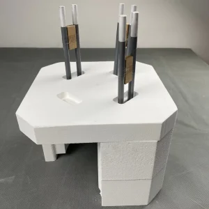 Zirconia Heating Chamber High Purity Ceramic Fiber Insulation Module High Temperature Refractory Furnace Lining